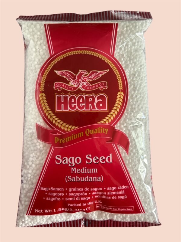 Heera Sago Seed Medium Sabudana 1.5 kg