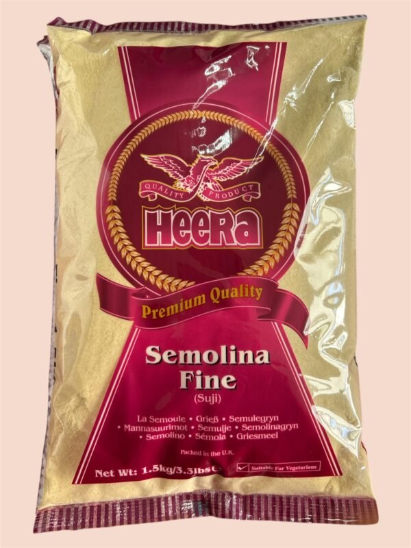 Heera Semolina Fine 1.5kg