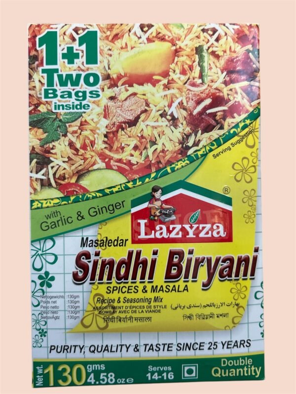Lazyza Sindhi Biryani Masala 130gm