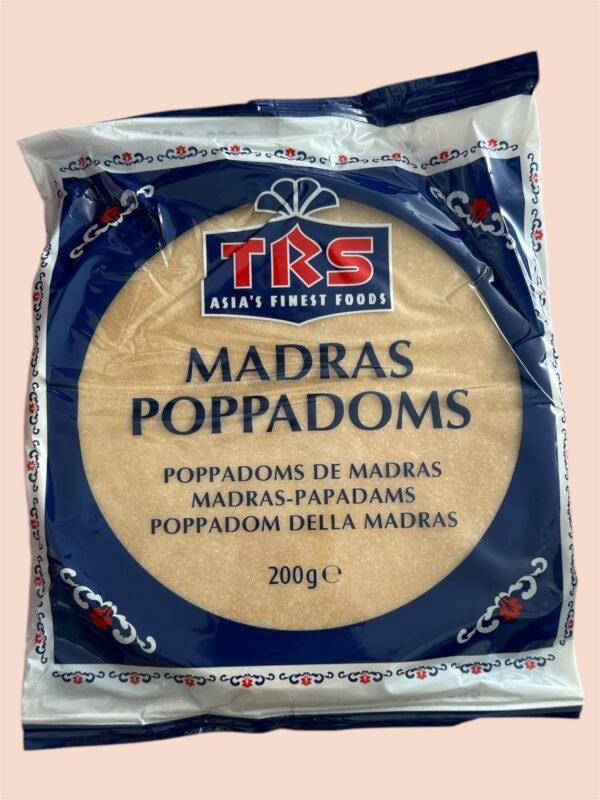 Madras Papadams / Madras Papad/ Madras Poppadoms