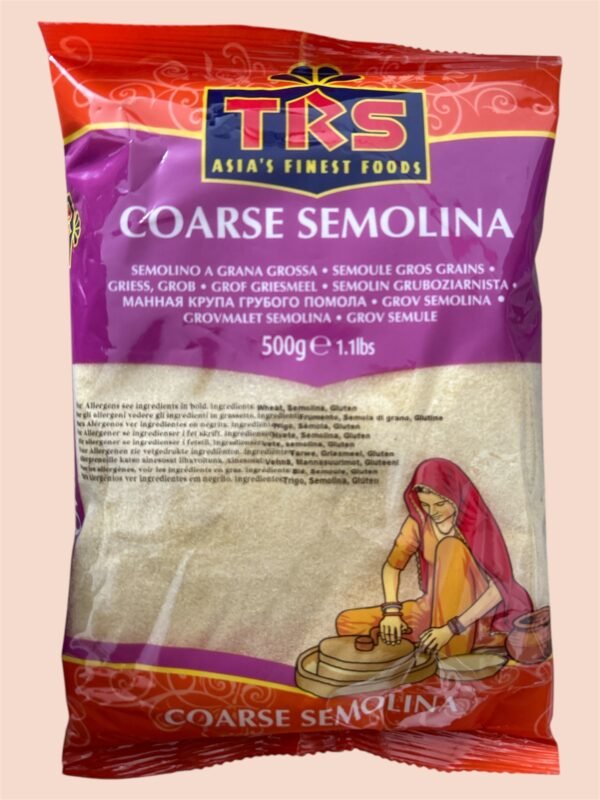TRS Semolina Course 500gm, Rawa, Sooji, Suji, Rava