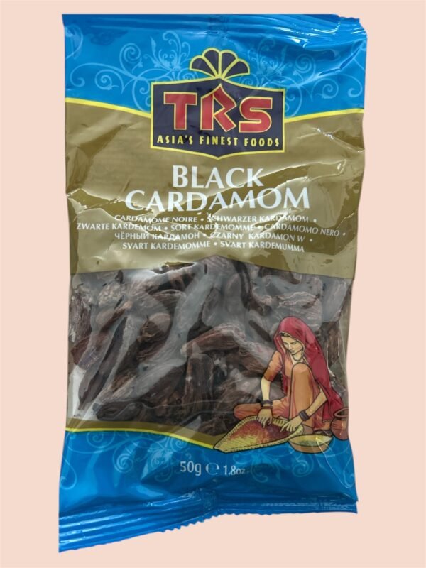 TRS Cardomoms Black 50gm/ TRS Badi elaichi 50gm