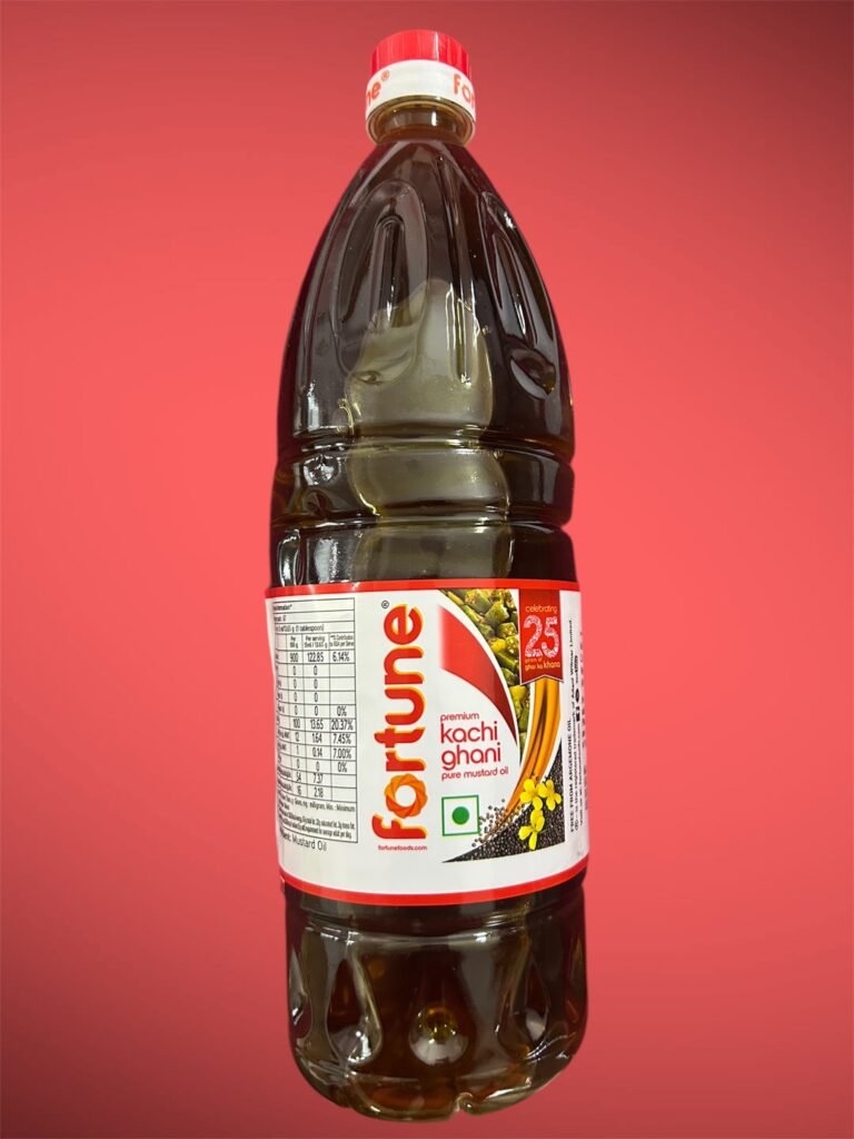 Fortune Mustard Oil 1 LTR, Fortune Kachi Ghani Mustard oil 1 LTR