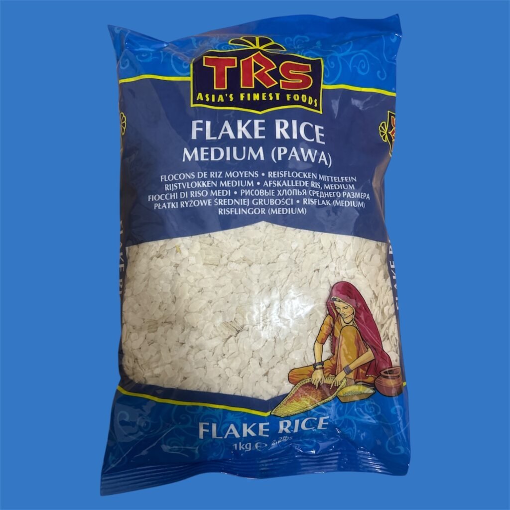 TRS Flake Rice Medium 1kg/ Rice Flakes Medium 1kg/Pawa/ Poha/ Pova/ Powa