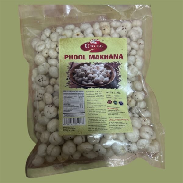 Uncle Phool Makhana 100gm/ Fox Nut 100gm