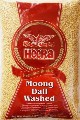 Heera Moong Dal Washed 2kg/ Mung Dal 2kg