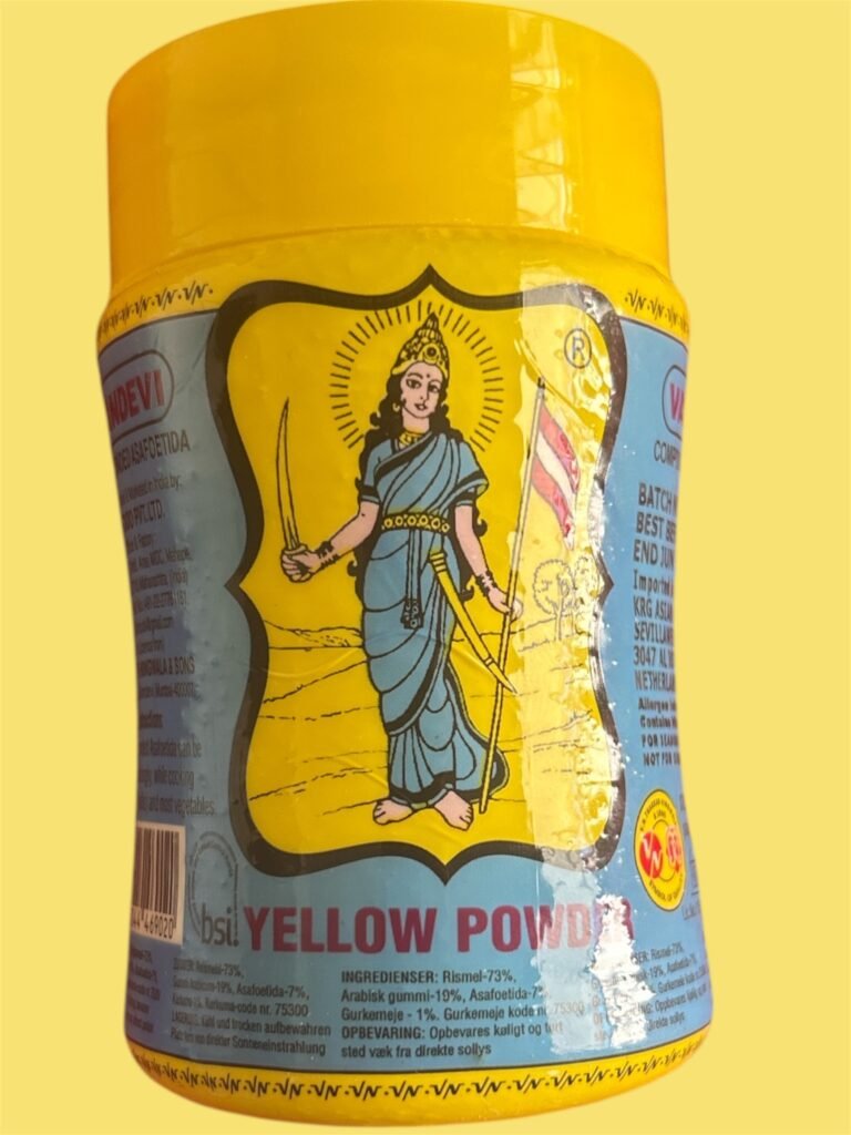 Vandevi Yellow Powder 50gm, Hing powder, Heeng, Asafoetida