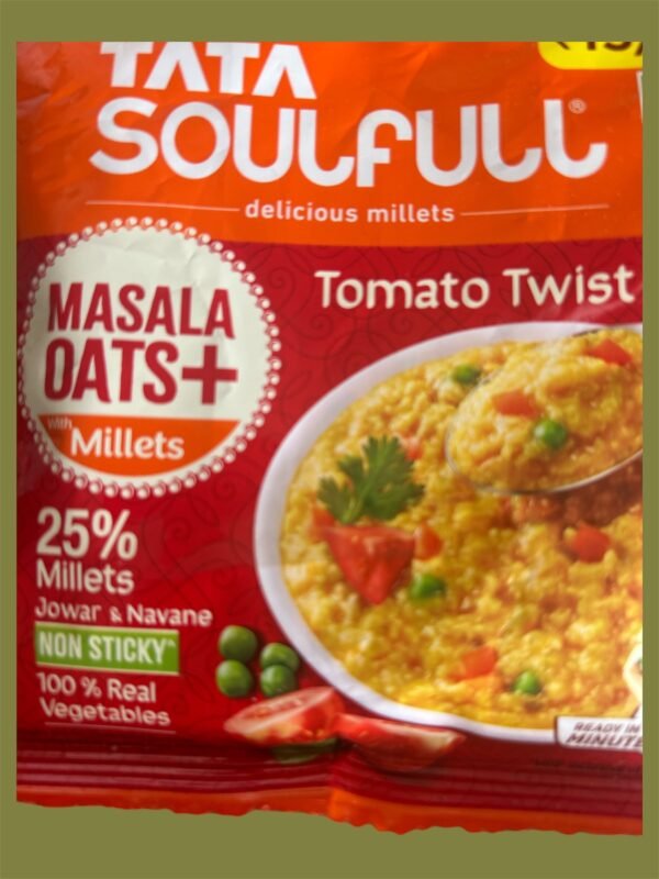 Tata Masala Oats 33gm