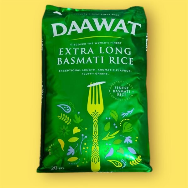 Daawat Extra Long Basmati Rice 20KG