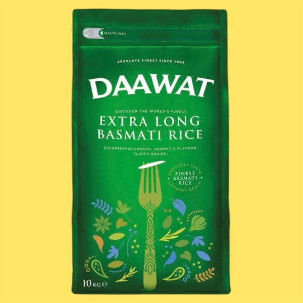 Daawat Extra Long Basmati Rice 10kg