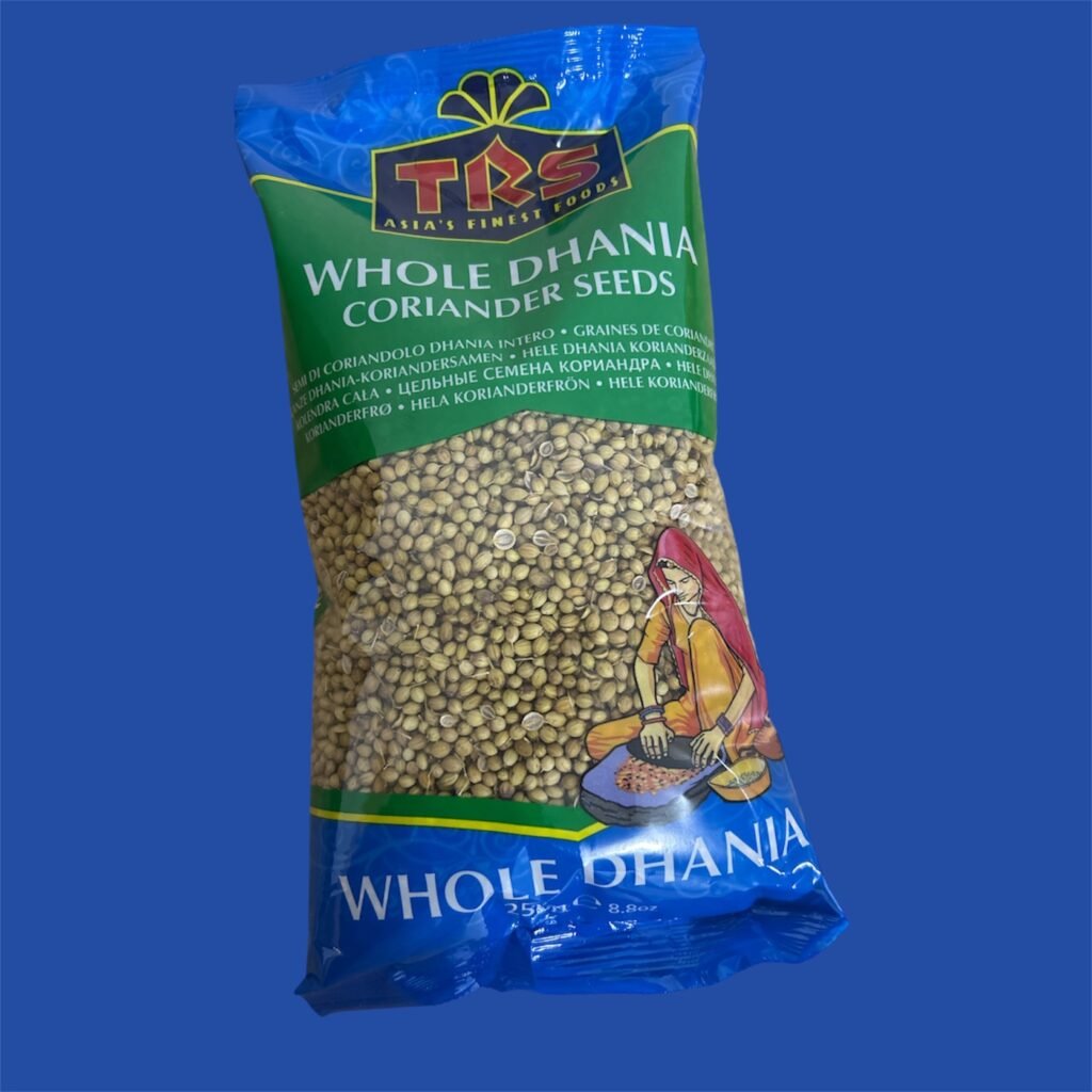 TRS Whole Dhania, Coriander Seeds, Dhaniya 100gm
