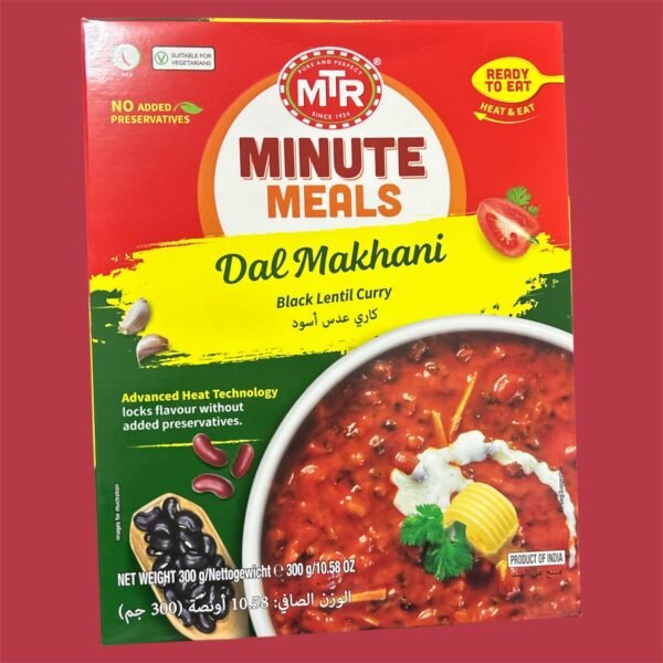 MTR Dal Makhani Minute meals 300gm , Ready Mix, Ready to eat meals