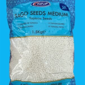 TopTop Sago Seeds / Sabudana 1.5 kg Medium