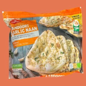 Haldiram Tandoori Garlic Naan (Vegan) Frozen 16pc