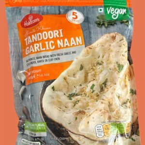 Haldiram Tandoori Garlic Naan (Vegan) Frozen 5pc