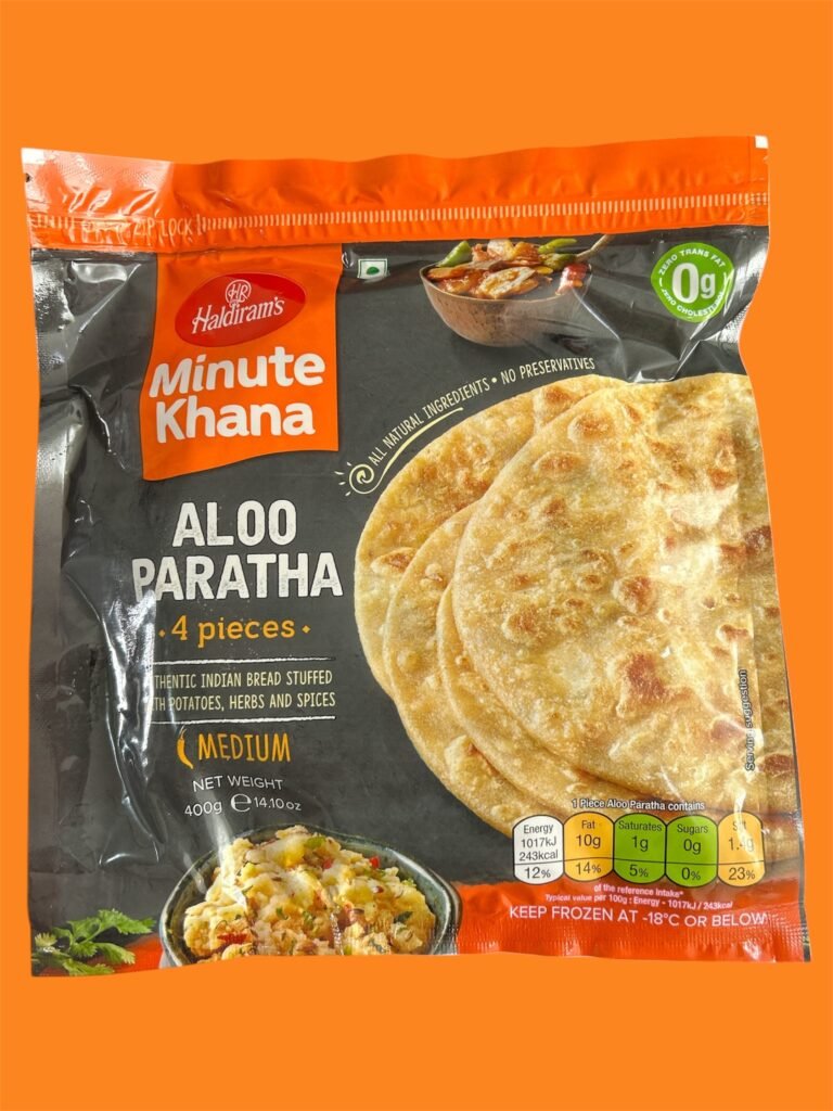 Haldiram Aloo Paratha 400gm Frozen 4pc