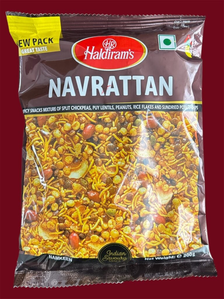 Haldiram Navrattan/ Navratan Namkeen 200gm + 10g Extra (Total 210gm)