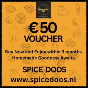 €50 Spice Doos Voucher- in Just €43,75