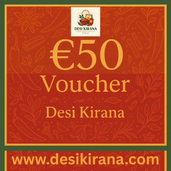 €50 Desi Kirana Voucher- Discounted Price-Offer