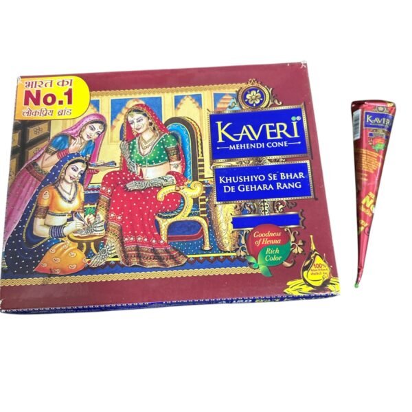Kaveri Mehendi Cone 1 pc / Heena Cone/ Hina Cone