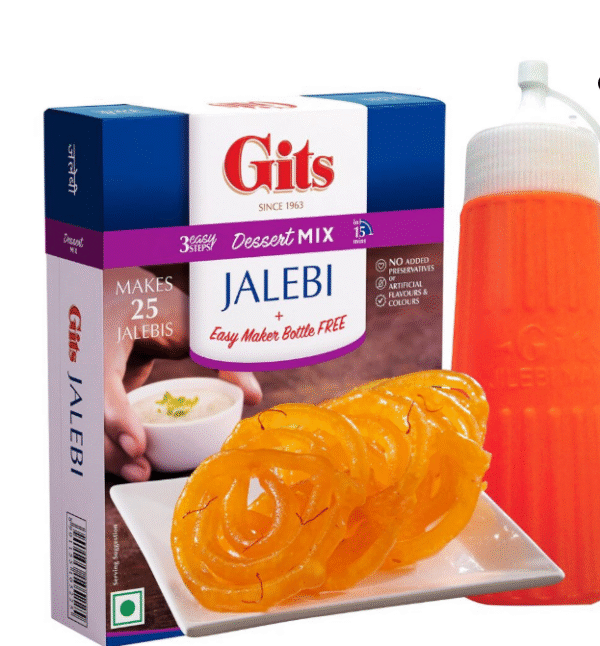 Gits Jalebi Mix with Bottle 100gm