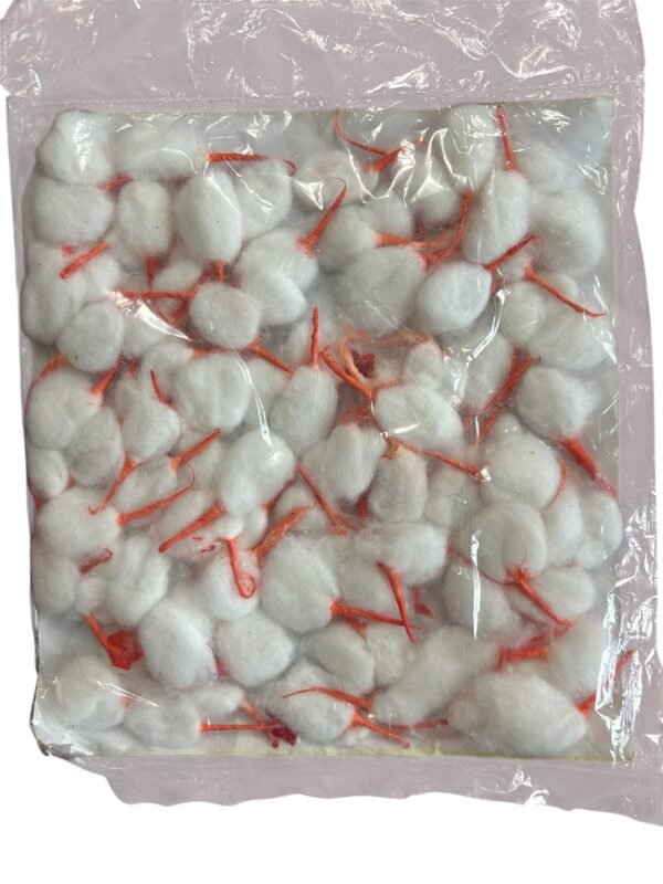 Cotton Wicks Round / Pooja Bati
