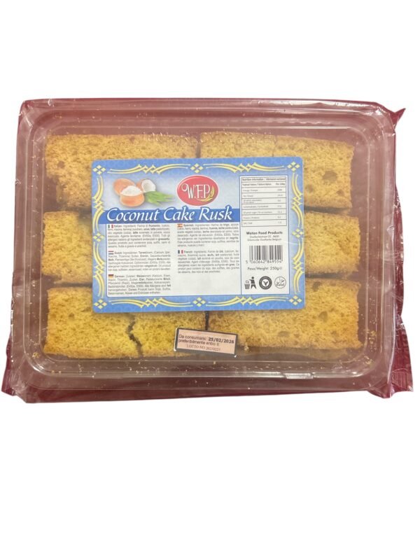 WFP Coconut Cake Rusk 250gm