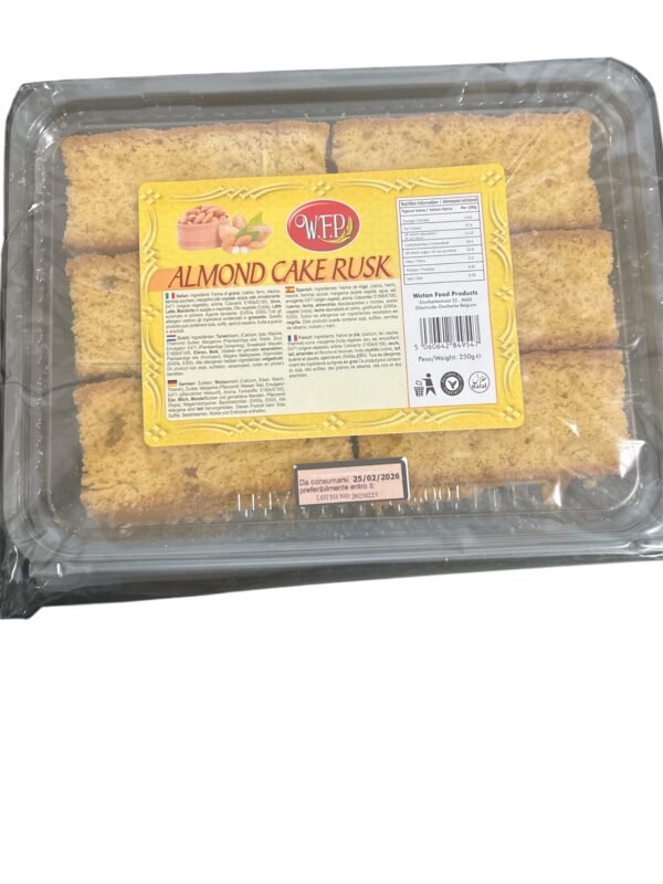 WFP Almond Cake Rusk 250gm