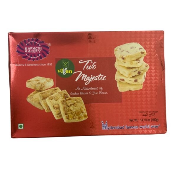 Karachi Bakery Vegan Cashew & Fruit ( Double Delight Biscuits) 400gm