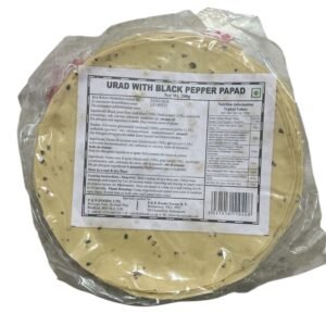 Lijjat Black Urad Pepper Papad 200gm