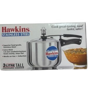 Hawkins Stainless Steel Cooker 3LTR (Gas + Induction)