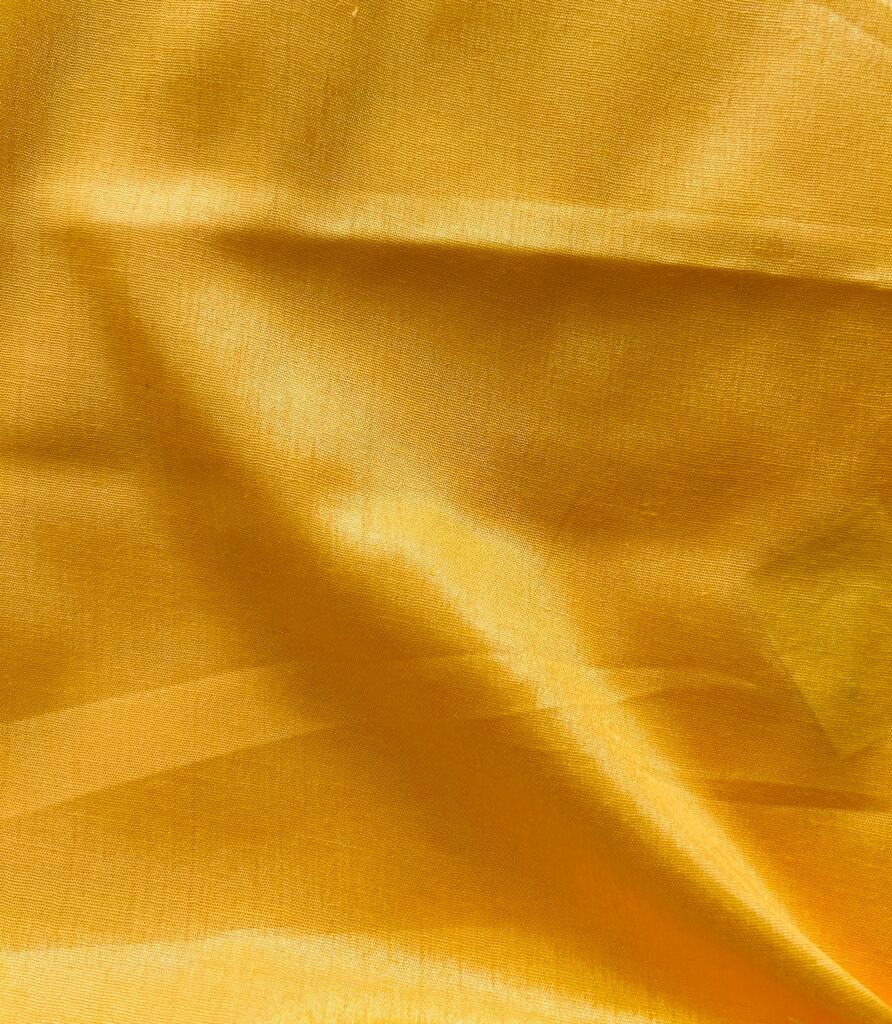 Pooja Cloth Yellow Colour 1.25 meter (Sawa Meter)