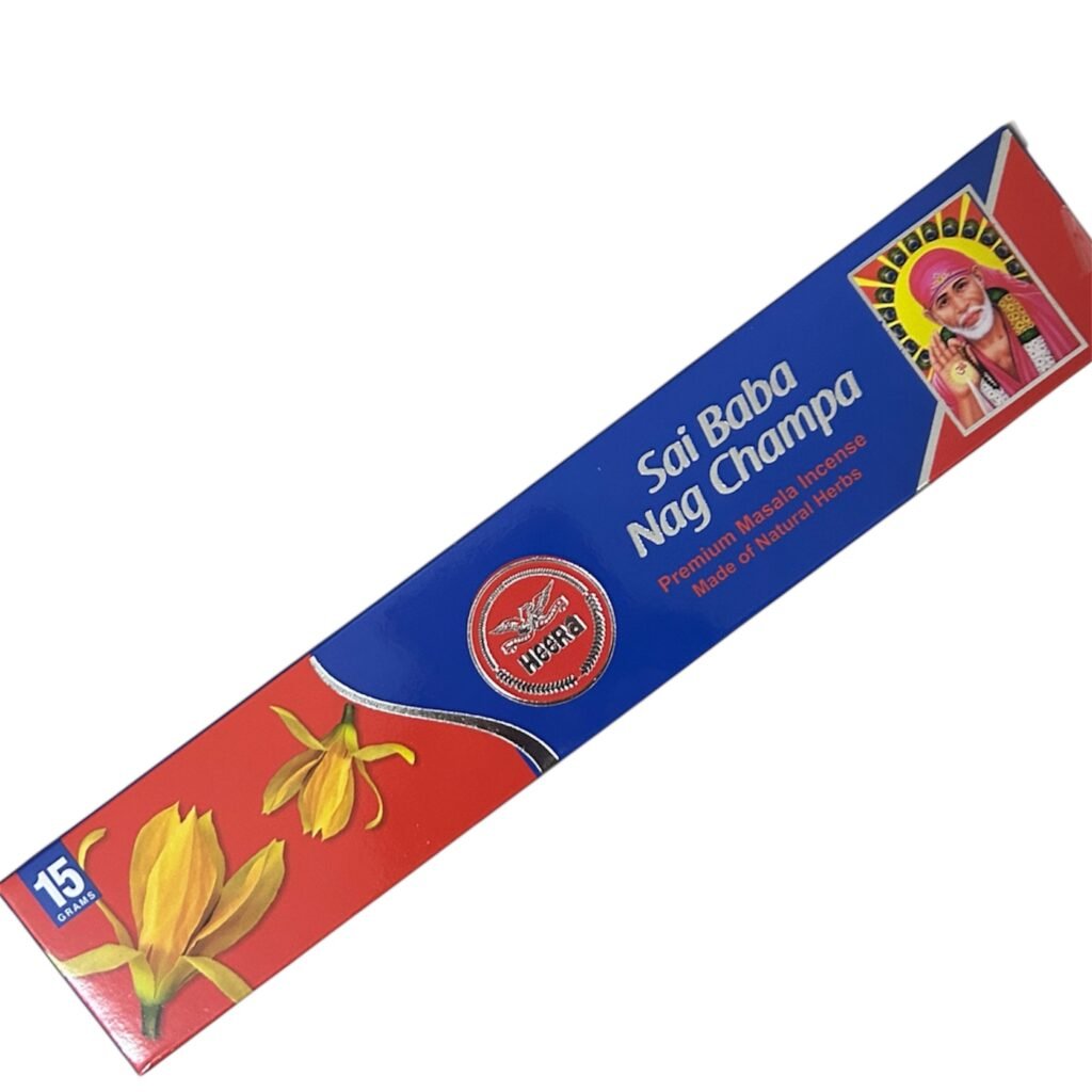 Heera Nag Champa Sai Baba Incense Sticks/ Agarbatti 15g