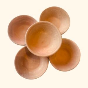 Pooja Diya Small Size (5.5 cm wide) 5 pc