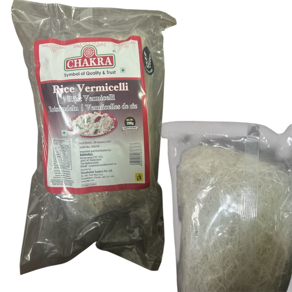 Chakra Rice Vermicelli Noodles 200gm (Jan 27)