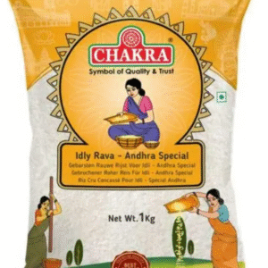 Chakra Idly Rava Andhra Special 1kg/ Idli Rawa