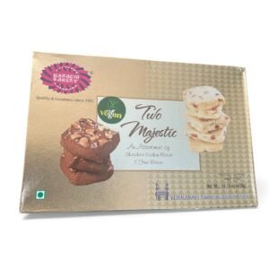 Karachi Bakery Vegan Two Magestic (Chocolate fruit Biscuit & Fruit Biscuit) 400gm