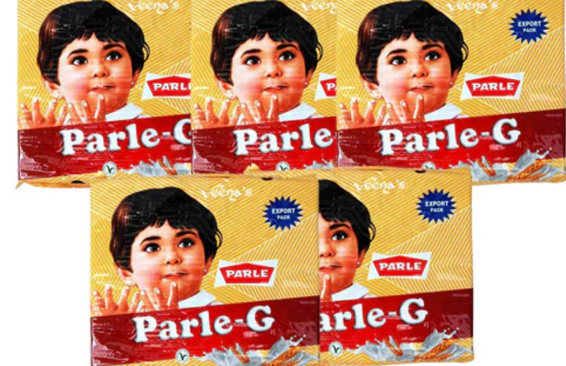 Parle G Biscuits Bundle Pack of 5 pcs (79.9 gm EACH)