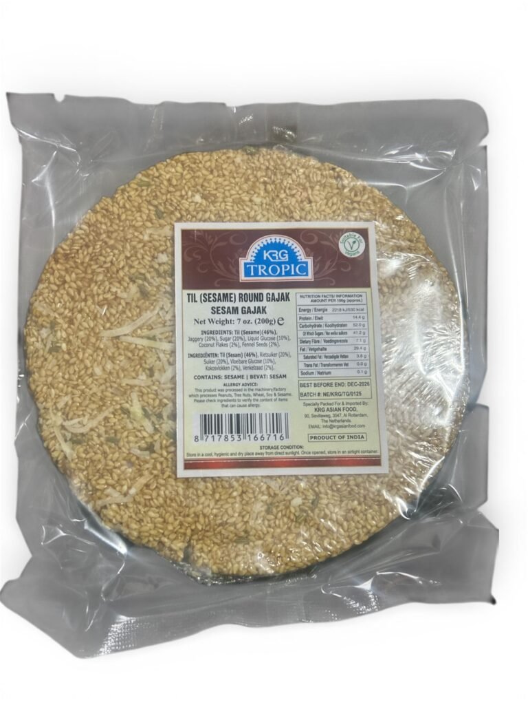 Til Sesame Round Gajak 200gm