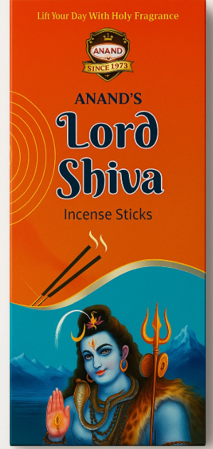 Anand Lord Shiva Incence Sticks/ Agarbatti 20pc