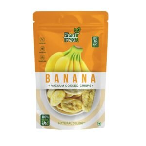 Fruit Treat Banana Crisps Vaccum Cooked ( Banana chips) Natural