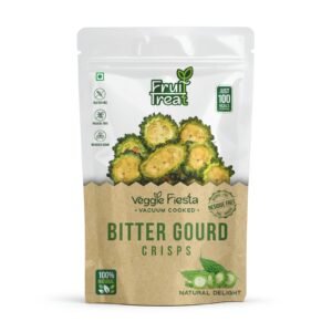 Fruit Treat Bitter Gourd Crisps Vacuum Cooked Chips Natural