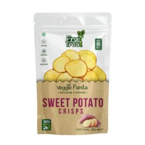 Fruit Treat Sweet Potato Crisps Vacuum Cooked Chips Natural