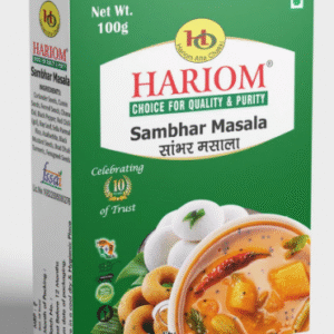 Hariom Sambhar Masala 100gm (THT 27.11.2026)