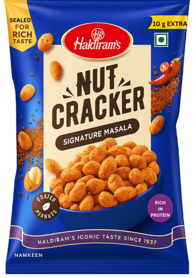Haldiram Nut Cracker 200gm Extra 10% ( Total 210gm)