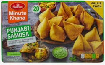Haldiram Punjabi Samosa (Vegan) 20 pc frozen