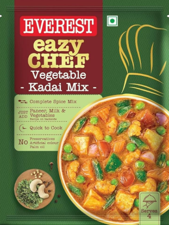 Everest Eazy Chef Vegetable Kadai Mix 45gm