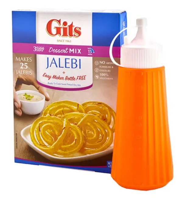 Gits Jalebi Mix With Maker 100gm