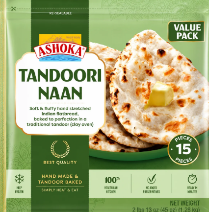 Ashoka Naan Family Pack 15pc