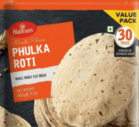 Haldiram Phulka Roti 30pc